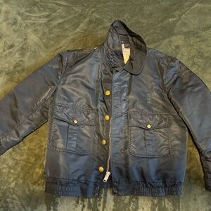 Vintage 80’S Ceiling Zero By Blauer Bomber Police Jacket